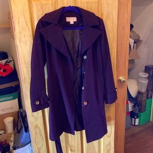 Michael Kors Classic Wool Peacoat